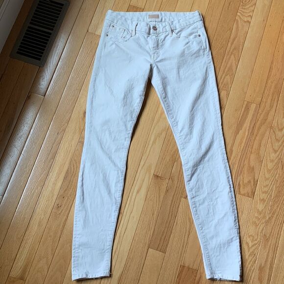 Mother‎ the Looker Cream Ankle Jeans women’s size 27 - Picture 4 of 12